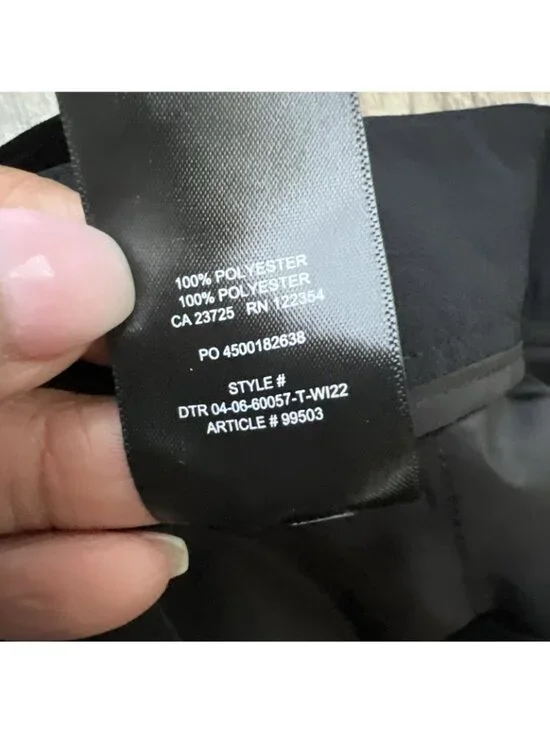 Wilfred Alanya High Waisted Wide Leg Crepe Trousers Womens 16 Full Length - Picture 14 of 15